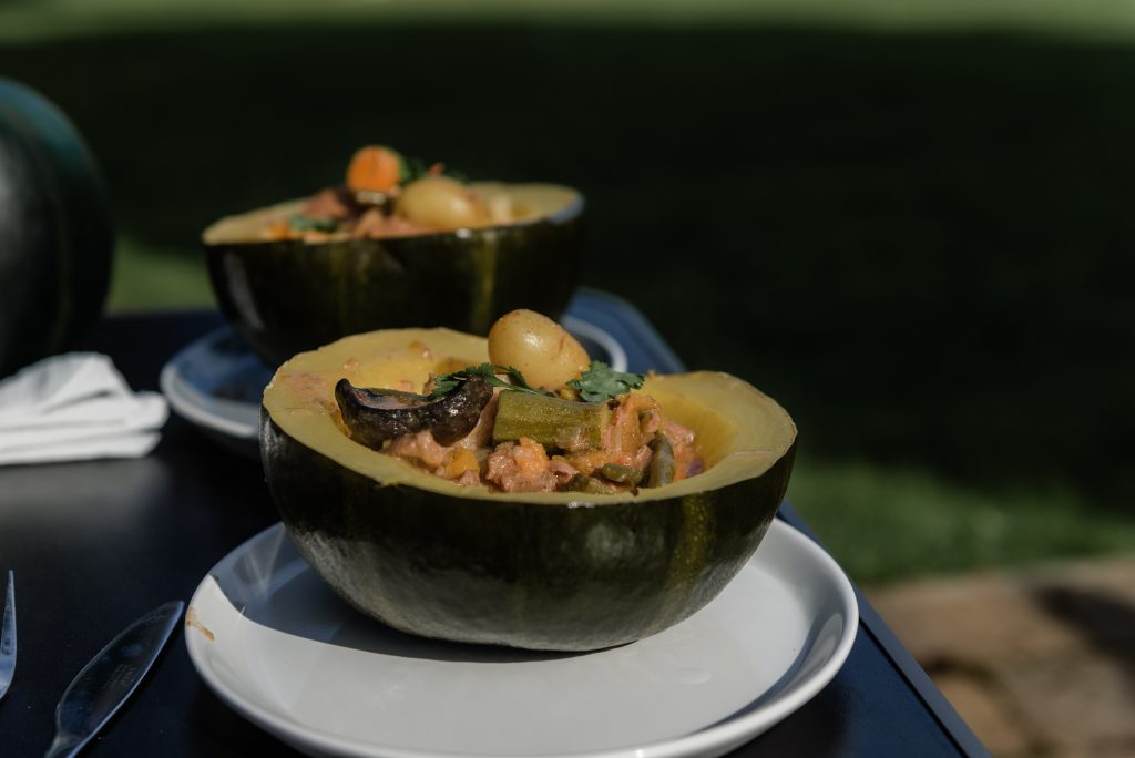 2023 Potjie Master winning entry served in giant Manx Gems from the Seaboard team