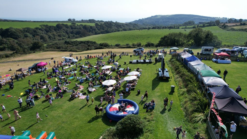 Aerial view of the 2024 SA Festival Isle of Unity